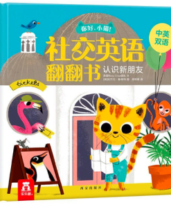 社交英语翻翻书：认识新朋友（中英双语）